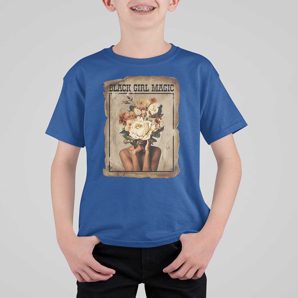 Black Girl Magic T Shirt For Kid Feminist Black Women In History - Wonder Print Shop
