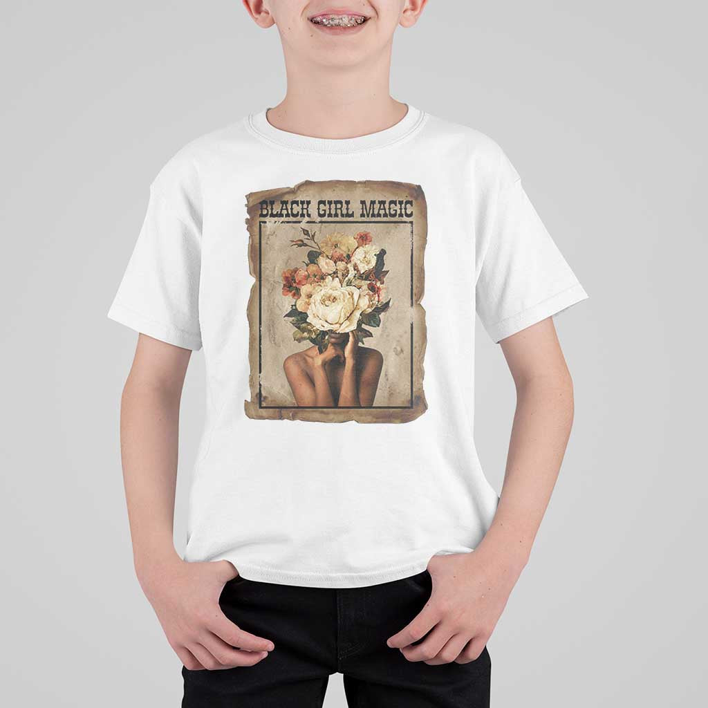 Black Girl Magic T Shirt For Kid Feminist Black Women In History - Wonder Print Shop