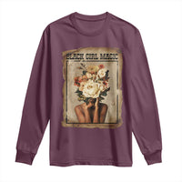 Black Girl Magic Long Sleeve Shirt Feminist Black Women In History - Wonder Print Shop