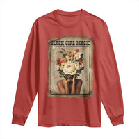 Black Girl Magic Long Sleeve Shirt Feminist Black Women In History - Wonder Print Shop