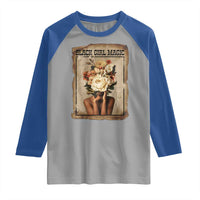 Black Girl Magic Raglan Shirt Feminist Black Women In History - Wonder Print Shop