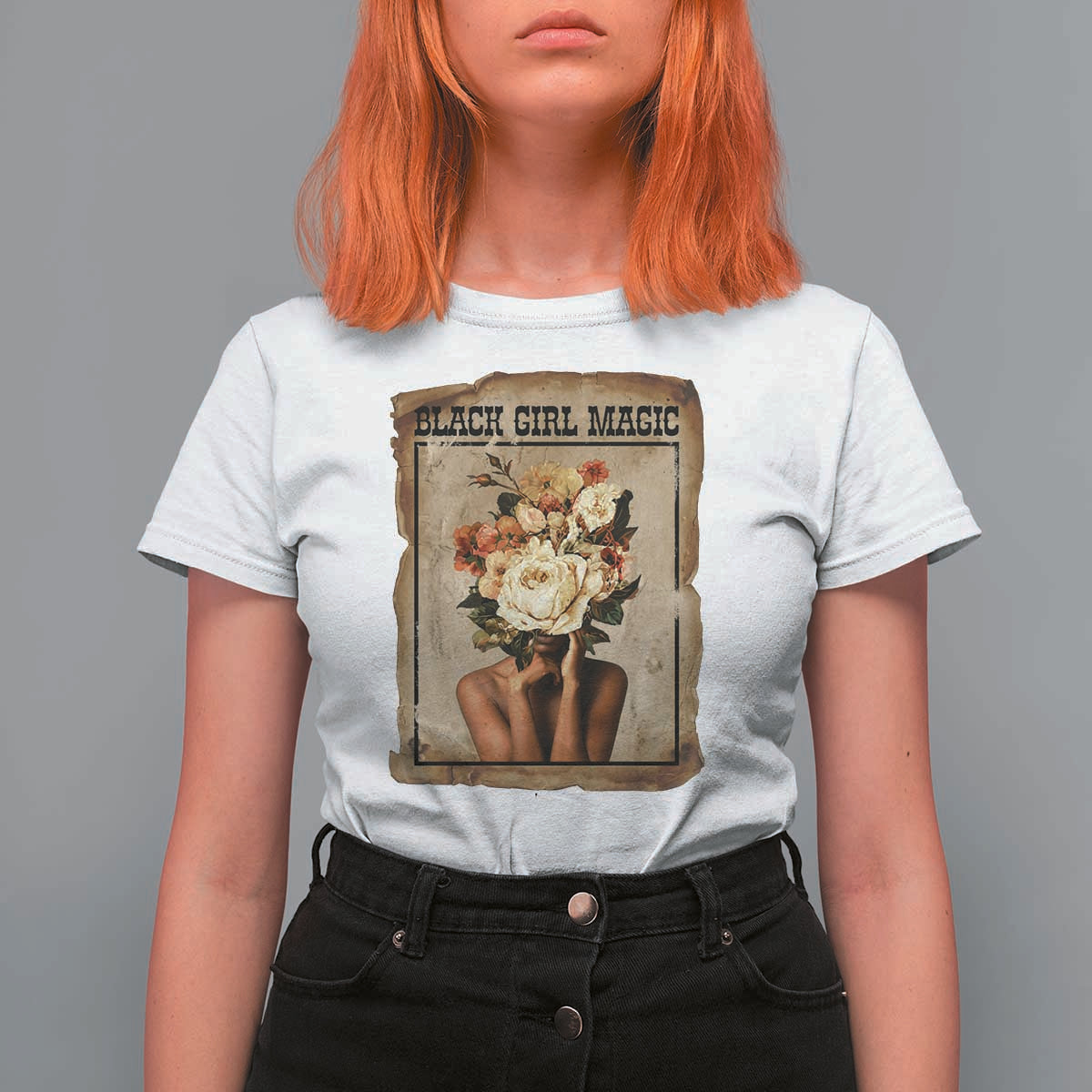 Black Girl Magic T Shirt For Women Feminist Black Women In History - Wonder Print Shop