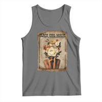 Black Girl Magic Tank Top Feminist Black Women In History - Wonder Print Shop