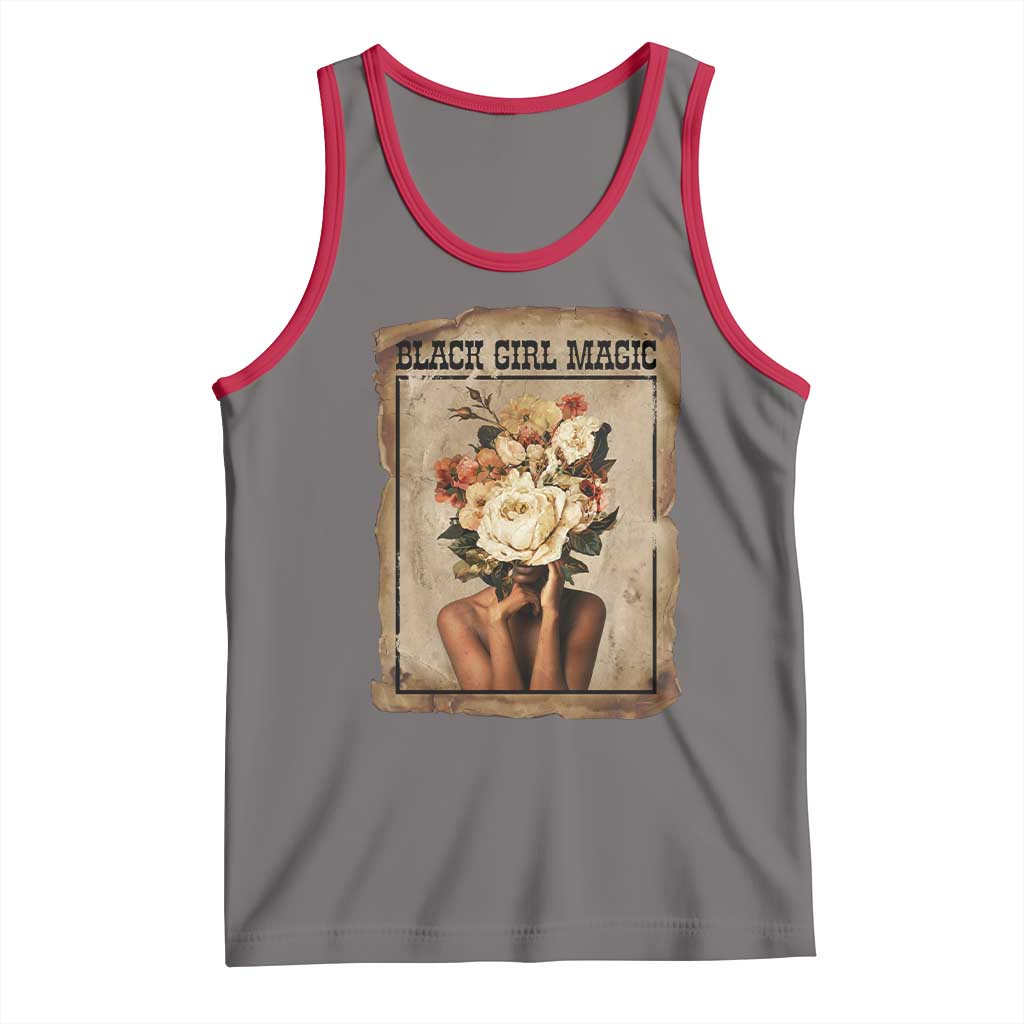 Black Girl Magic Tank Top Feminist Black Women In History - Wonder Print Shop