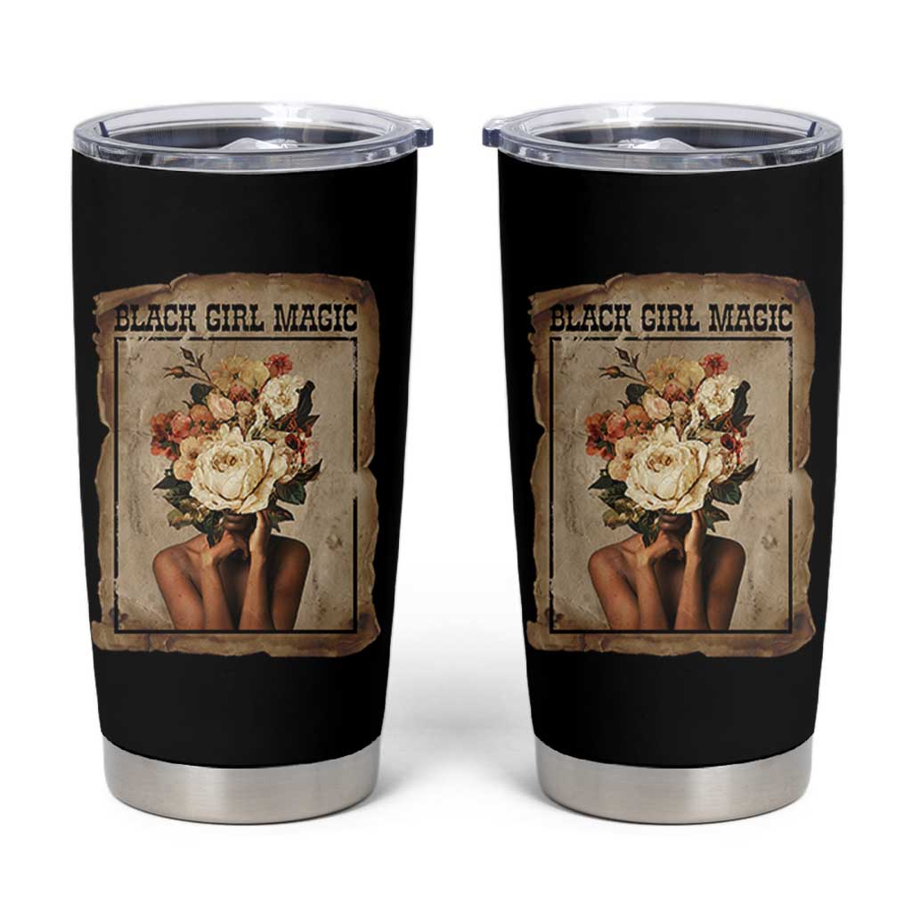 Black Girl Magic Tumbler Cup Feminist Black Women In History - Wonder Print Shop