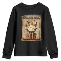 Black Girl Magic Youth Sweatshirt Feminist Black Women In History - Wonder Print Shop