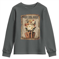 Black Girl Magic Youth Sweatshirt Feminist Black Women In History - Wonder Print Shop