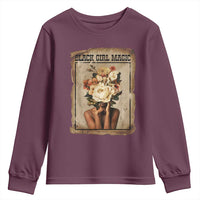 Black Girl Magic Youth Sweatshirt Feminist Black Women In History - Wonder Print Shop