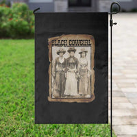 Black Cowgirl Pride Garden Flag Western Black History Month Gift - Wonder Print Shop