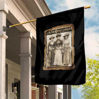 Black Cowgirl Pride Garden Flag Western Black History Month Gift - Wonder Print Shop