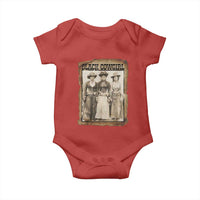 Black Cowgirl Pride Baby Onesie Western Black History Month Gift - Wonder Print Shop