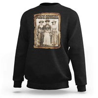 Black Cowgirl Pride Sweatshirt Western Black History Month Gift - Wonder Print Shop