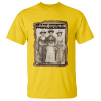 Black Cowgirl Pride T Shirt Western Black History Month Gift - Wonder Print Shop