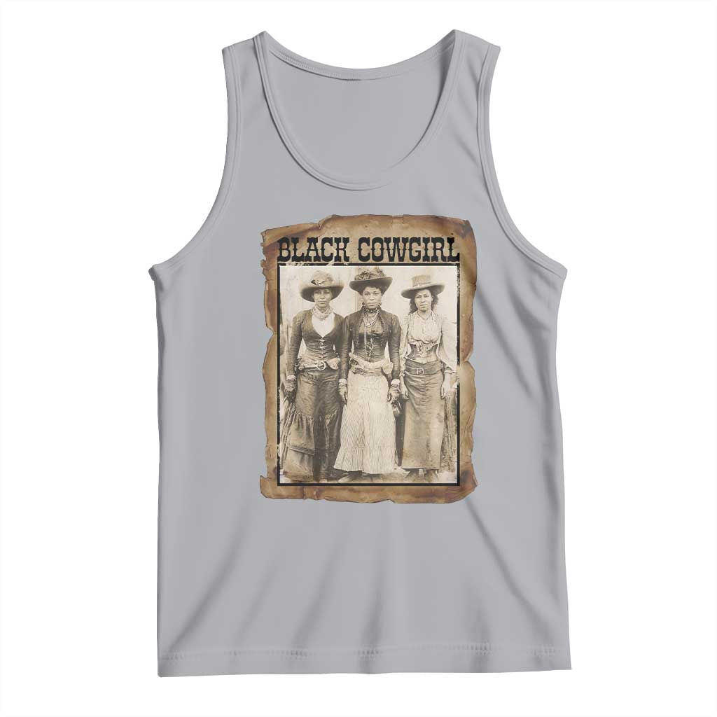 Black Cowgirl Pride Tank Top Western Black History Month Gift - Wonder Print Shop