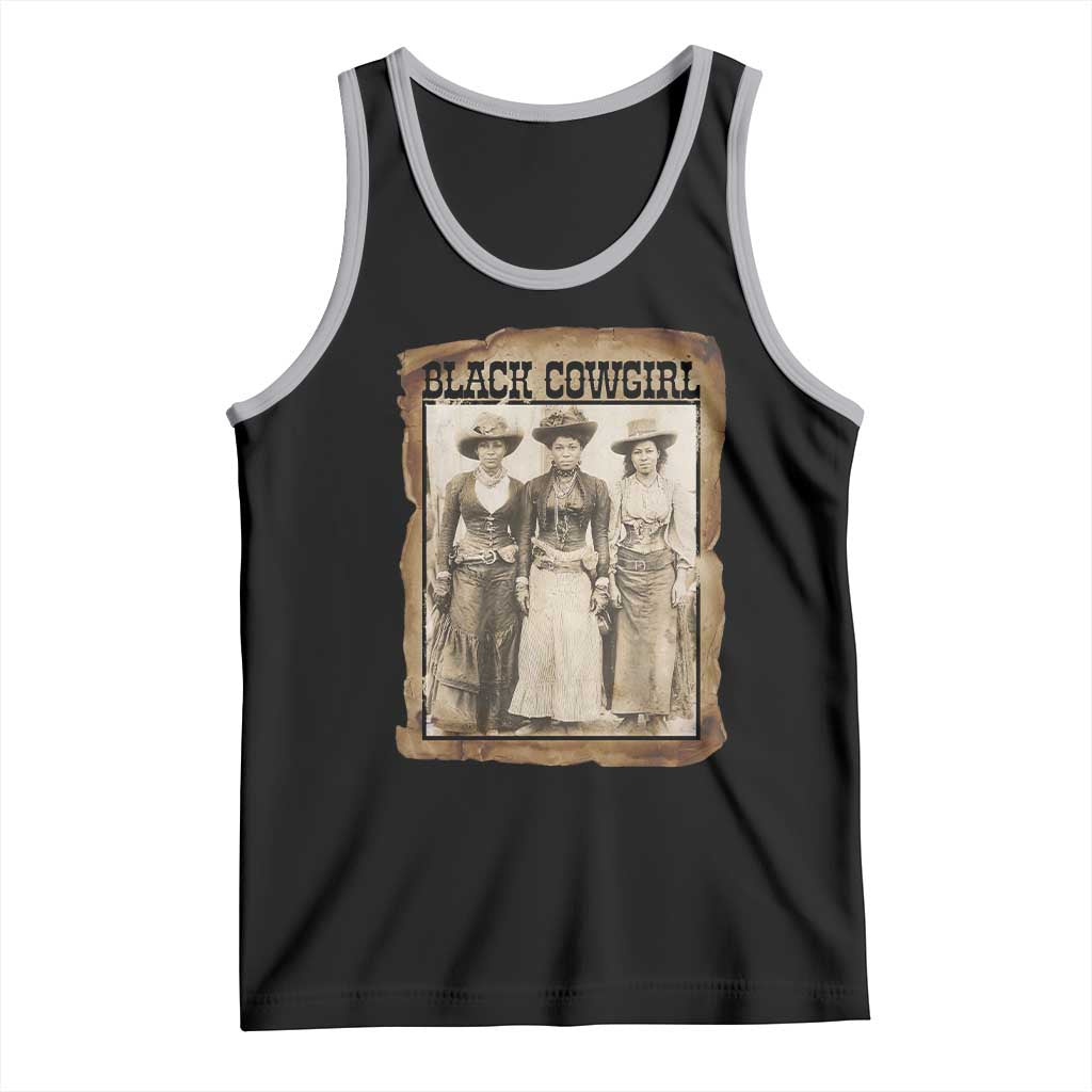 Black Cowgirl Pride Tank Top Western Black History Month Gift - Wonder Print Shop