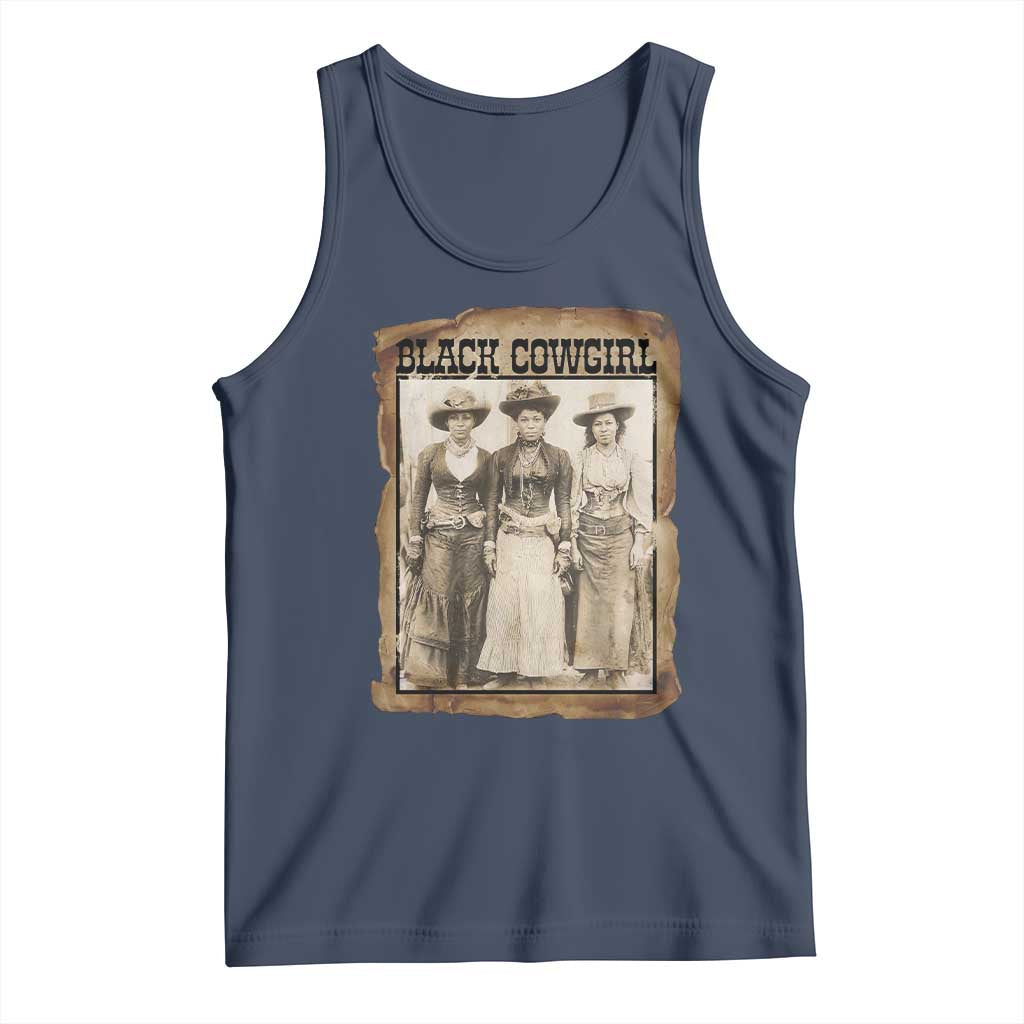 Black Cowgirl Pride Tank Top Western Black History Month Gift - Wonder Print Shop