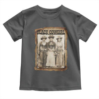 Black Cowgirl Pride Toddler T Shirt Western Black History Month Gift - Wonder Print Shop