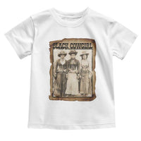 Black Cowgirl Pride Toddler T Shirt Western Black History Month Gift - Wonder Print Shop
