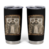 Black Cowgirl Pride Tumbler Cup Western Black History Month Gift - Wonder Print Shop