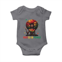 Melanin Queen Rooted In Power Baby Onesie African American Afro Tree Of Life - Wonder Print Shop