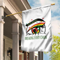 Breaking Every Chain Garden Flag Black History Month Freedom Gift - Wonder Print Shop