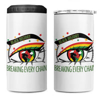 Breaking Every Chain 4 in 1 Can Cooler Tumbler Black History Month Freedom Gift - Wonder Print Shop
