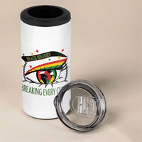 Breaking Every Chain 4 in 1 Can Cooler Tumbler Black History Month Freedom Gift - Wonder Print Shop