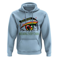 Breaking Every Chain Hoodie Black History Month Freedom Gift - Wonder Print Shop