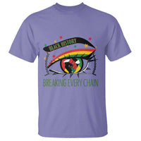 Breaking Every Chain T Shirt Black History Month Freedom Gift - Wonder Print Shop