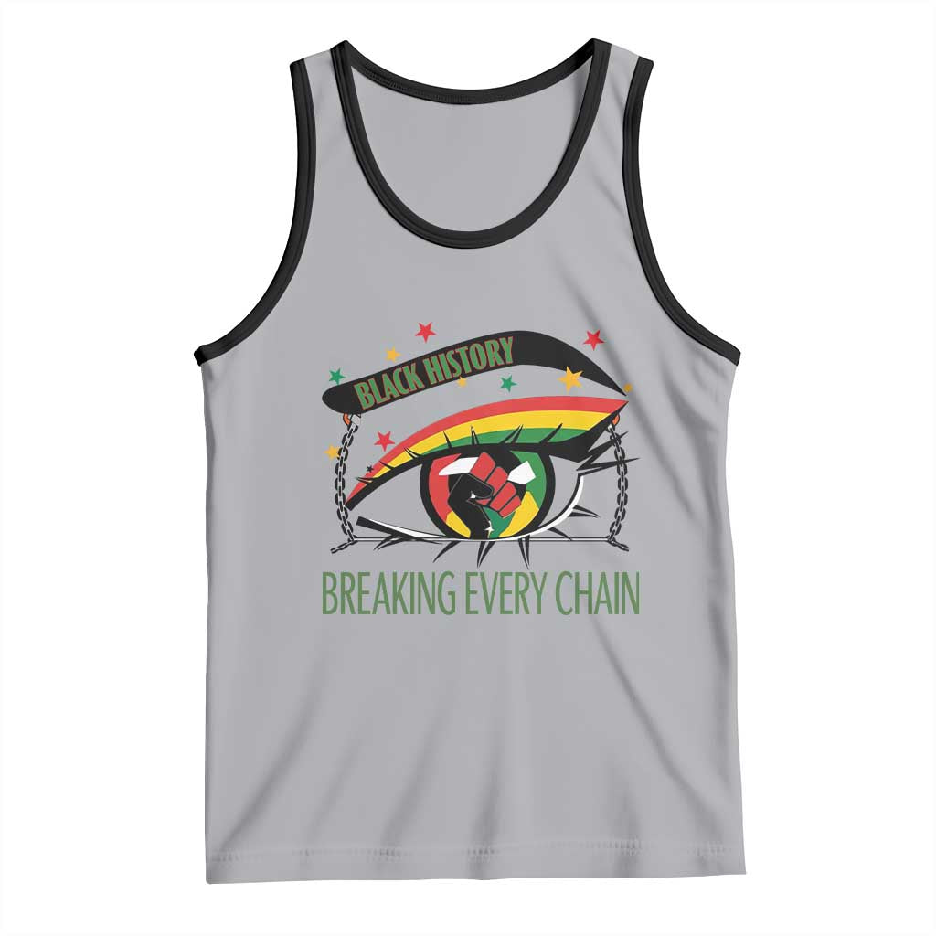 Breaking Every Chain Tank Top Black History Month Freedom Gift - Wonder Print Shop