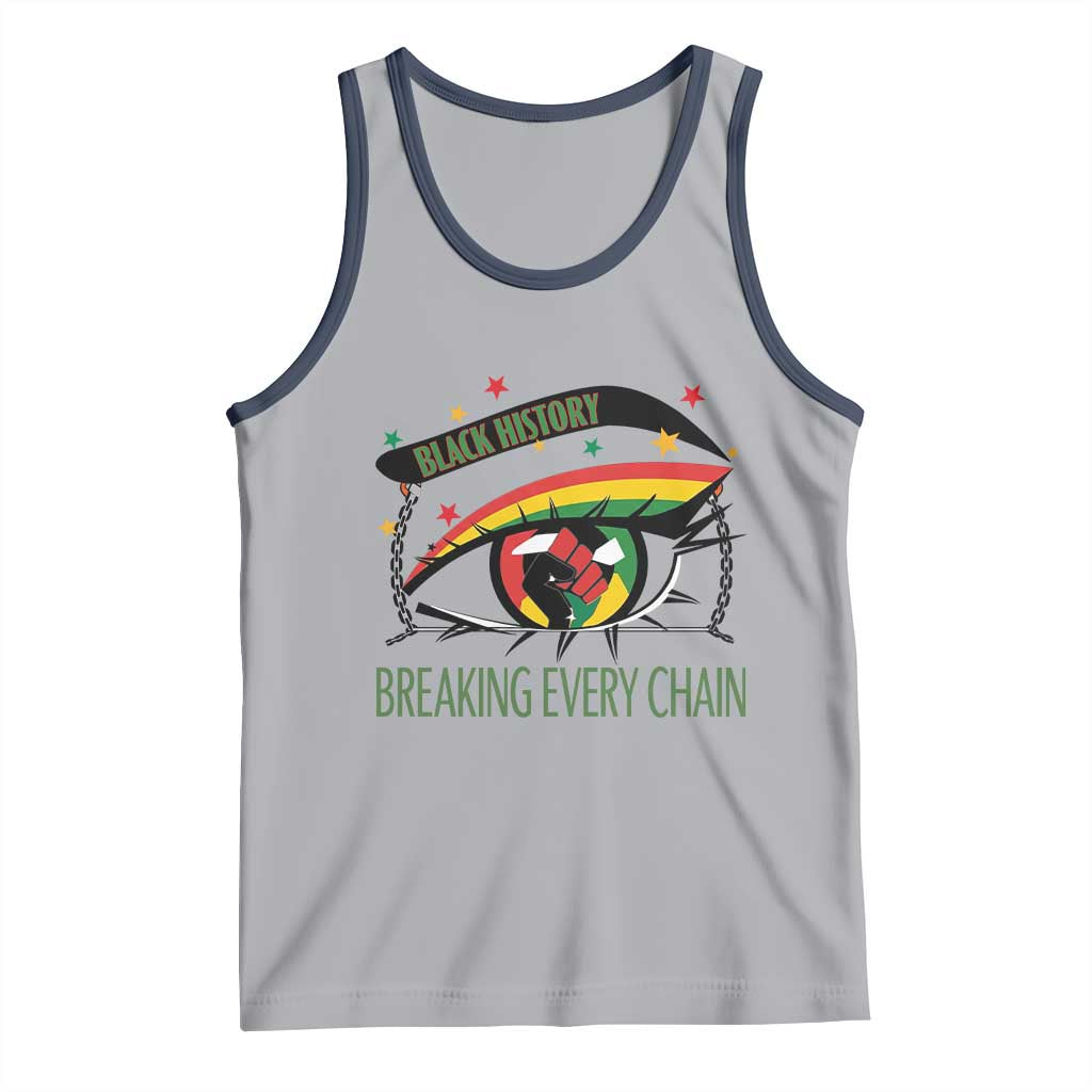 Breaking Every Chain Tank Top Black History Month Freedom Gift - Wonder Print Shop