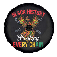 Phoenix Rising Breaking Every Chain Spare Tire Cover Black History Month Freedom Gift - Wonder Print Shop