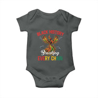 Phoenix Rising Breaking Every Chain Baby Onesie Black History Month Freedom Gift - Wonder Print Shop