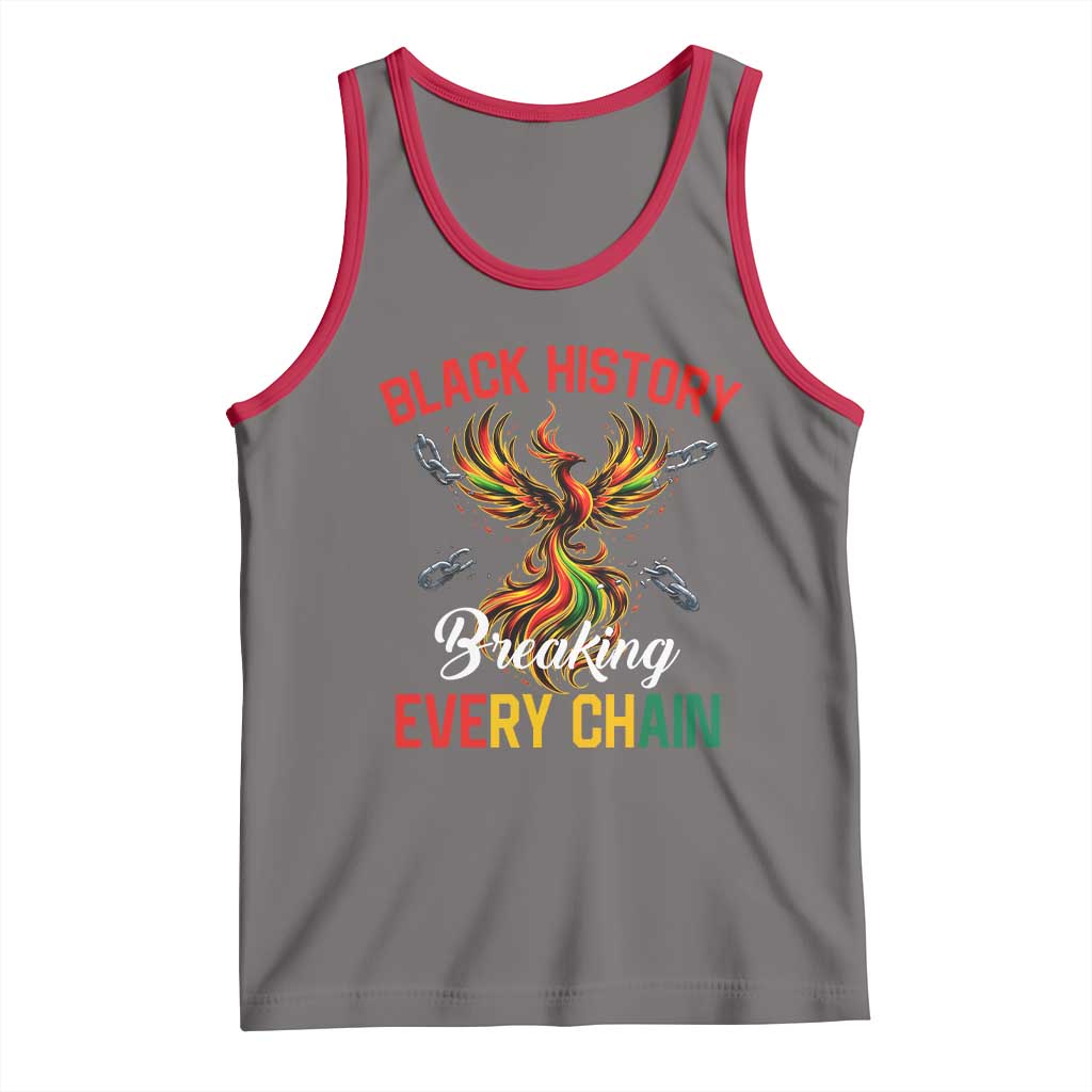Phoenix Rising Breaking Every Chain Tank Top Black History Month Freedom Gift - Wonder Print Shop
