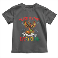 Phoenix Rising Breaking Every Chain Toddler T Shirt Black History Month Freedom Gift - Wonder Print Shop