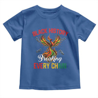 Phoenix Rising Breaking Every Chain Toddler T Shirt Black History Month Freedom Gift - Wonder Print Shop