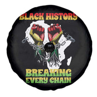 African American Civil Rights Gift Spare Tire Cover Breaking Every Chain - Wonder Print Shop