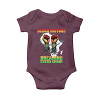 African American Civil Rights Gift Baby Onesie Breaking Every Chain - Wonder Print Shop