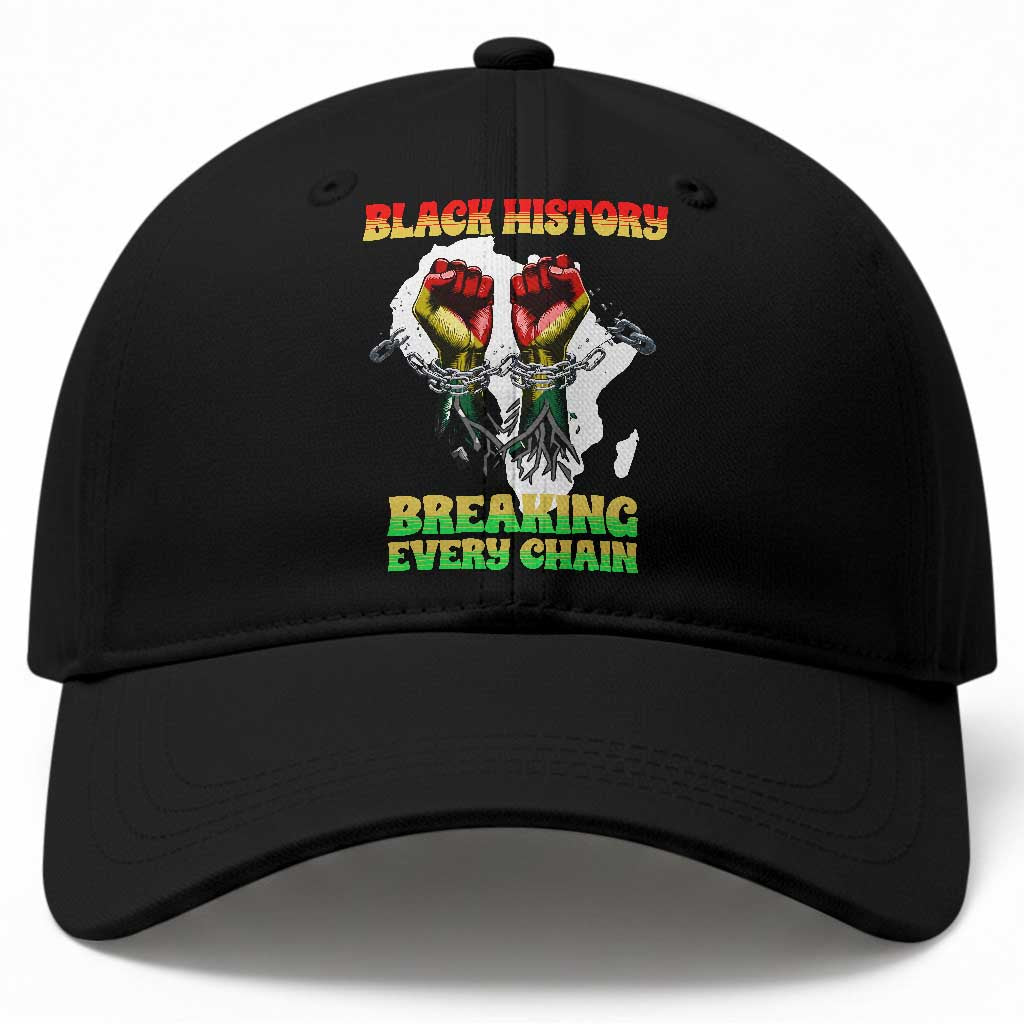 African American Civil Rights Gift Baseball Cap Breaking Every Chain