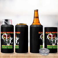 African American Civil Rights Gift 4 in 1 Can Cooler Tumbler Breaking Every Chain - Wonder Print Shop