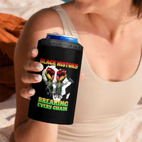 African American Civil Rights Gift 4 in 1 Can Cooler Tumbler Breaking Every Chain - Wonder Print Shop