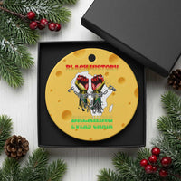African American Civil Rights Gift Ceramic Ornament Breaking Every Chain - Wonder Print Shop