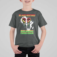 African American Civil Rights Gift T Shirt For Kid Breaking Every Chain - Wonder Print Shop