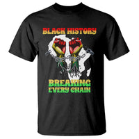 African American Civil Rights Gift T Shirt Breaking Every Chain - Wonder Print Shop