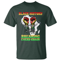 African American Civil Rights Gift T Shirt Breaking Every Chain - Wonder Print Shop
