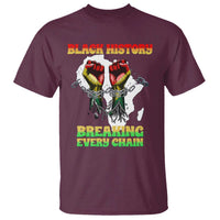 African American Civil Rights Gift T Shirt Breaking Every Chain - Wonder Print Shop
