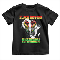 African American Civil Rights Gift Toddler T Shirt Breaking Every Chain - Wonder Print Shop