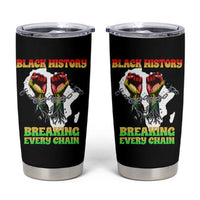 African American Civil Rights Gift Tumbler Cup Breaking Every Chain - Wonder Print Shop
