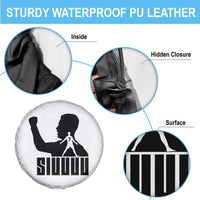 Siuuuu Number Seven Soccer Celebration Spare Tire Cover Funny Sport Lovers Gift