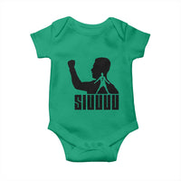 Siuuuu Number Seven Soccer Celebration Baby Onesie Funny Sport Lovers Gift